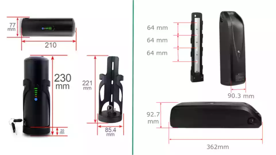 dimension batterie kit syklo u005 et g56
