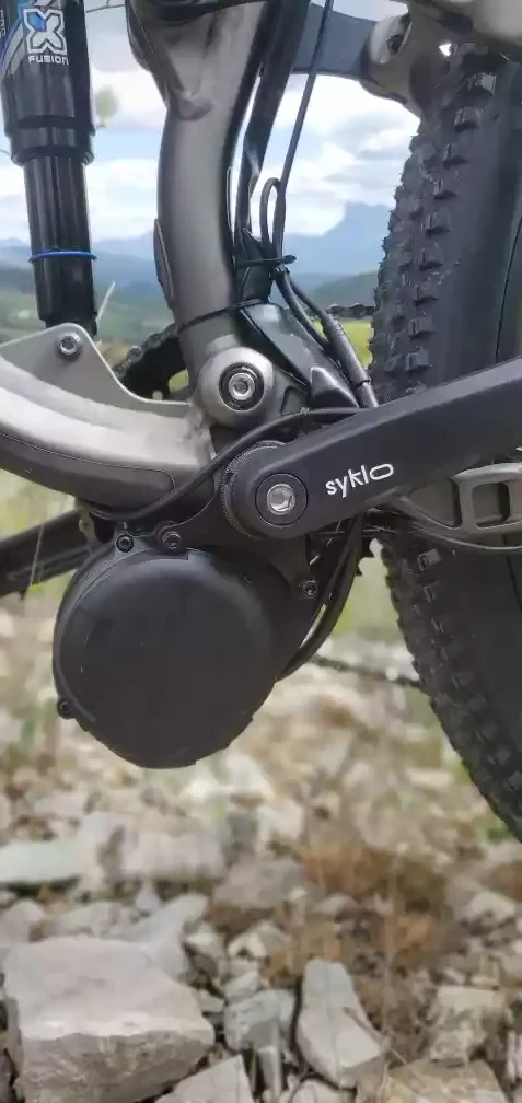 zoom moteur TSDZ8 electrification VTT