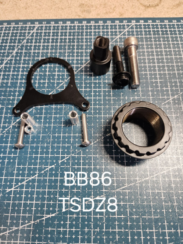 Kit montage TSDZ2/TSDZ8 boitier Pressfit BB86/BB92 – Image 3