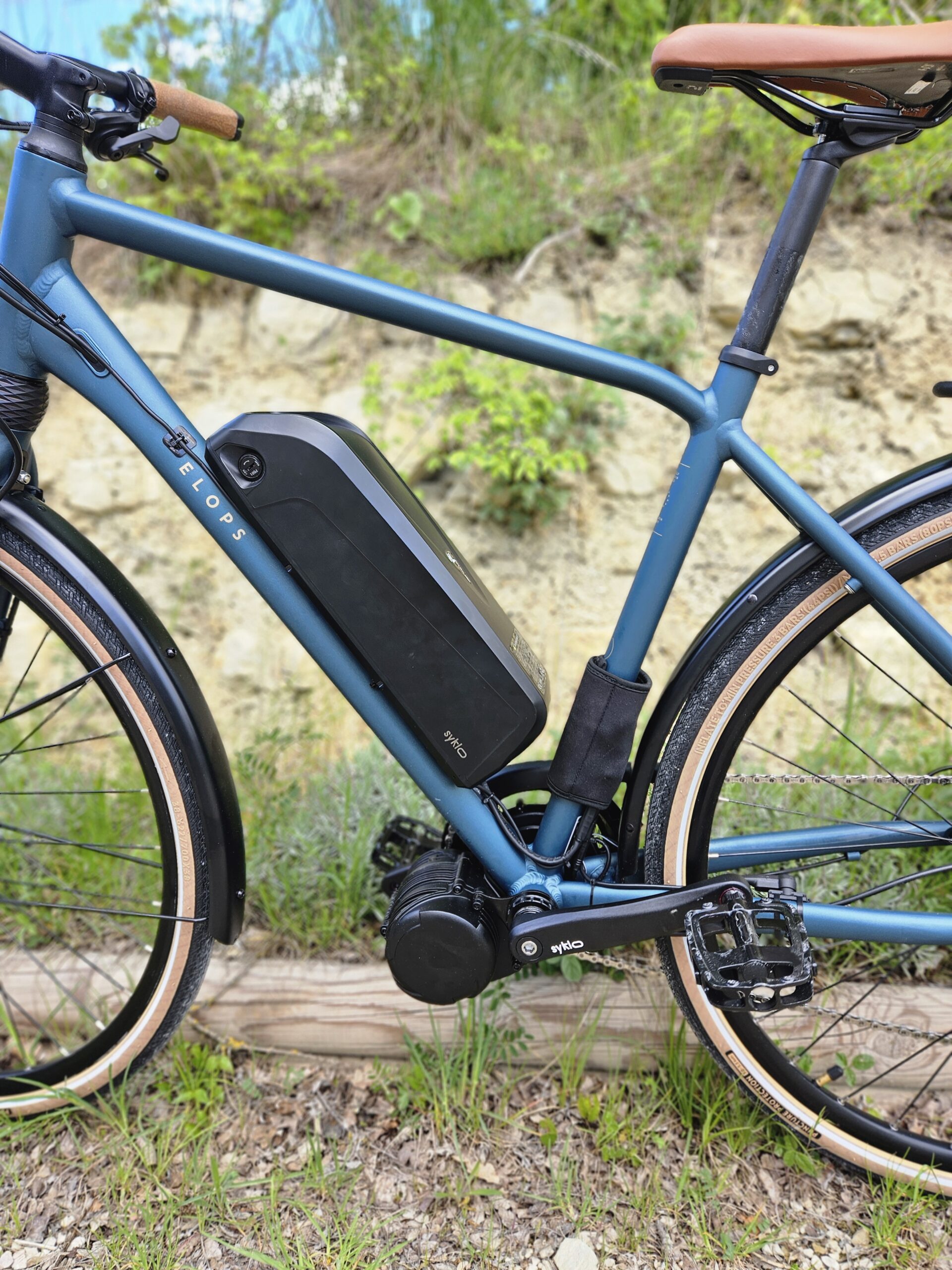 Vélo Elops 900 avec kit moteur TSDZ8 - Vue 2