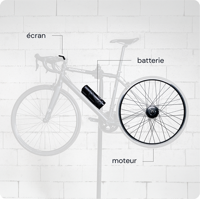 roaddrive 45 kit vélo Électrique
