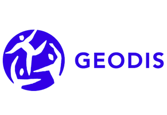Logo de Geodis en bleu